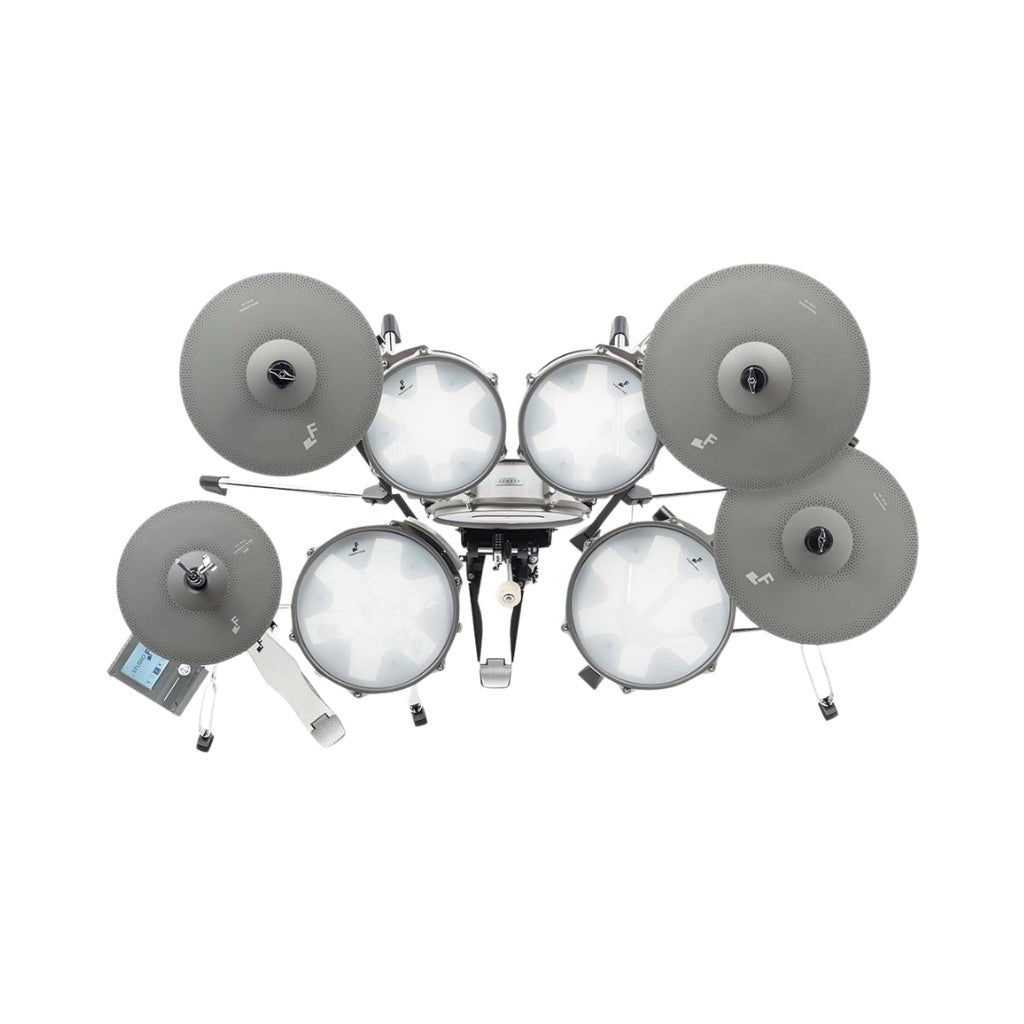 EFNOTE 3B EFD-3B Electronic Drum Kit - White Sparkle Electronic Drum Kits Sky Music