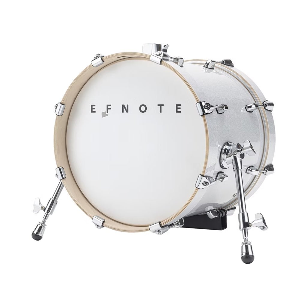 EFNOTE EFD-K1612 WS Electronic Bass Drum Pad - 16 x 12 inch, White Sparkle Electronic Drum Parts, Pads &amp; Triggers Sky Music
