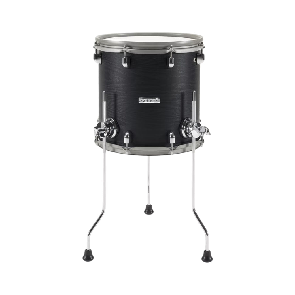 EFNOTE EFD-T1212 Electronic Floor Tom Pad for EFNOTE 5X - 12 x 12 inch, Black Oak-ish Electronic Drum Parts, Pads &amp; Triggers Sky Music