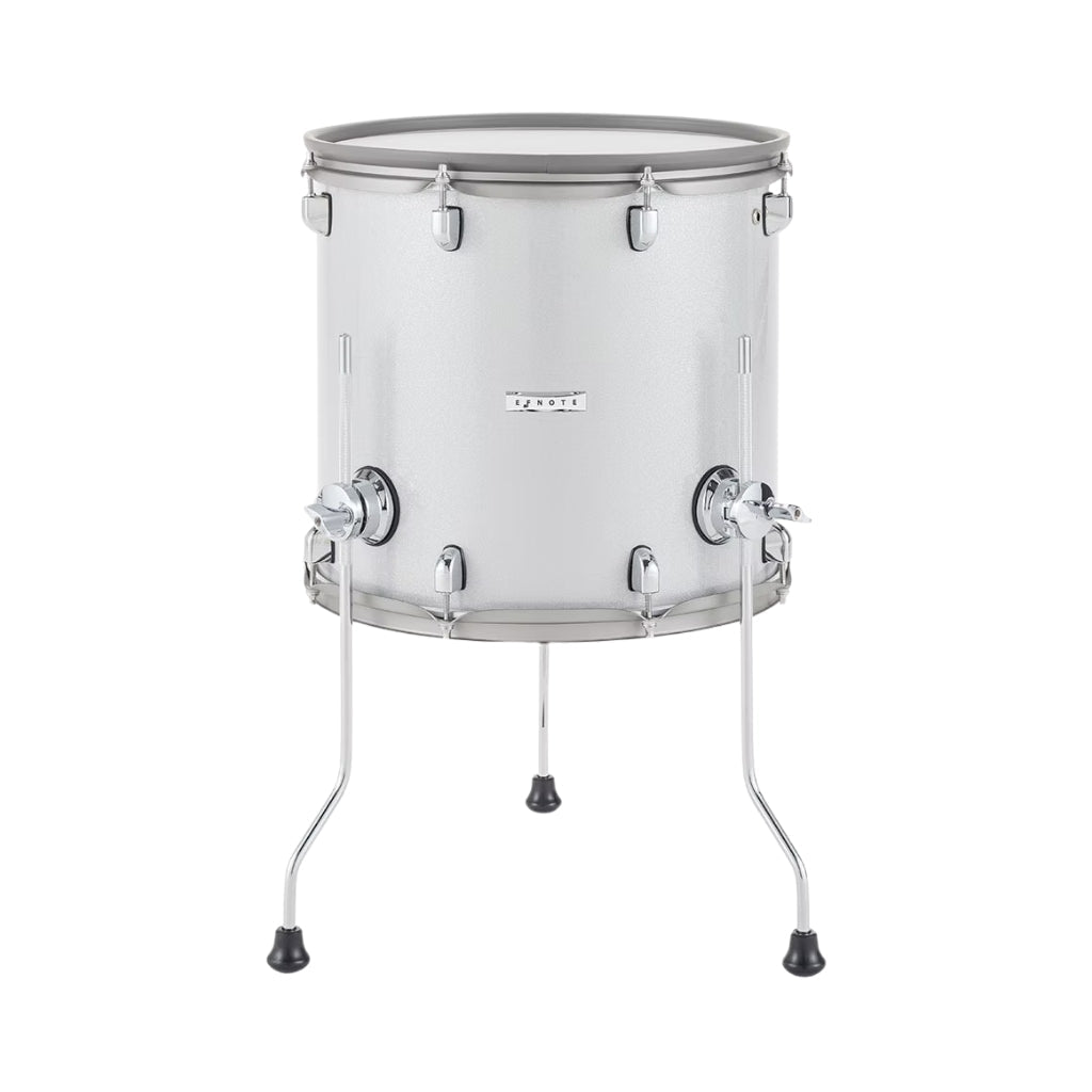 EFNOTE EFD-T1515 Electronic Floor Tom Drum Pad - 15 x 15 inch, White Sparkle Electronic Drum Parts, Pads &amp; Triggers Sky Music