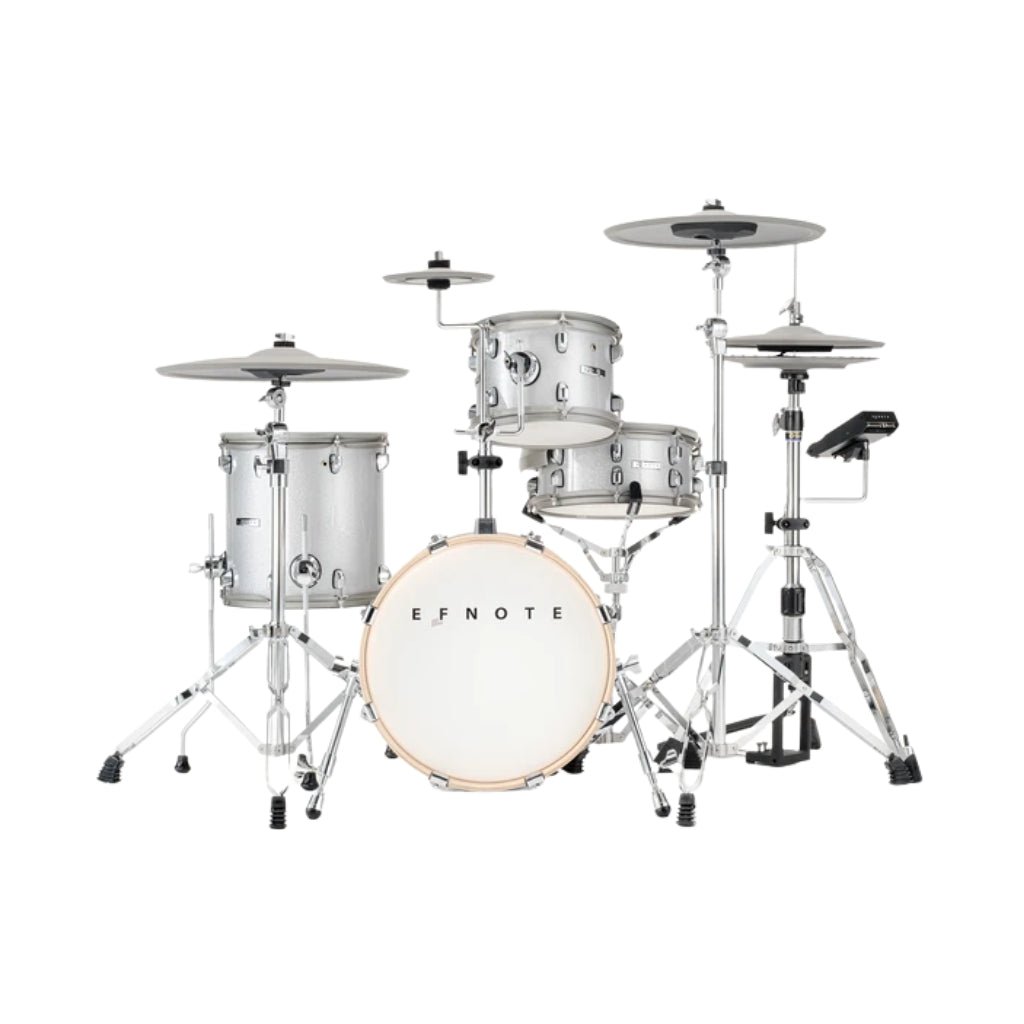 EFNOTE EST-5 Electronic Drum Kit - White Sparkle Electronic Drum Kits Sky Music