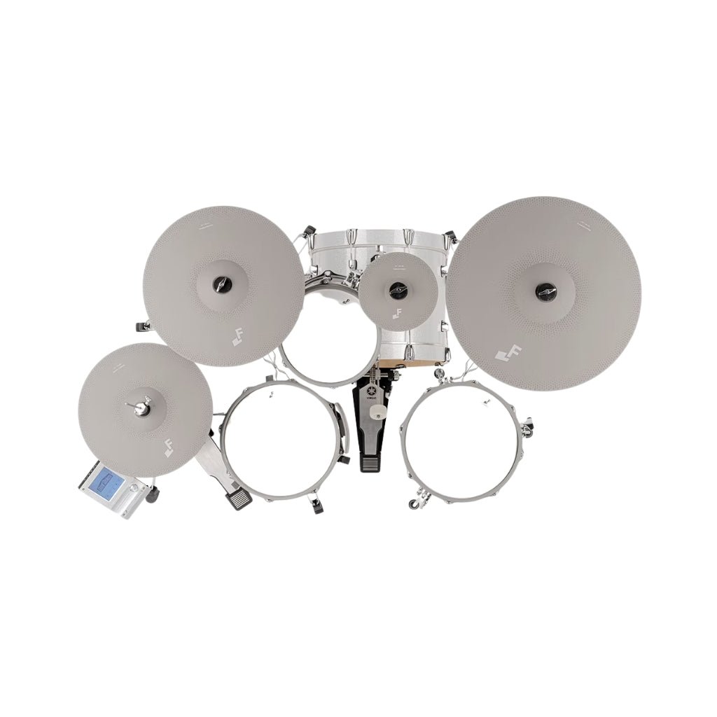 EFNOTE EST-5 Electronic Drum Kit - White Sparkle Electronic Drum Kits Sky Music