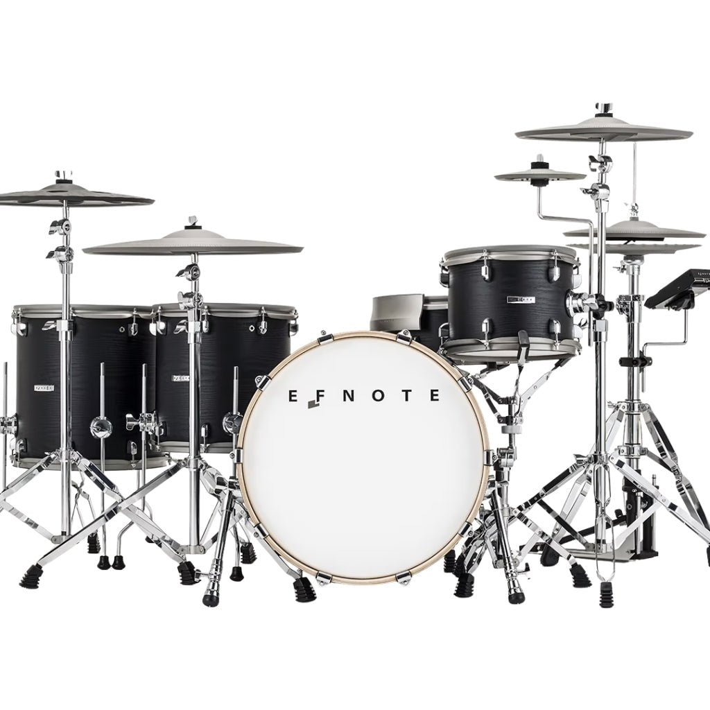 EFNOTE EST-7X Electronic Drum Kit - Black Oak-ish Electronic Drum Kits Sky Music