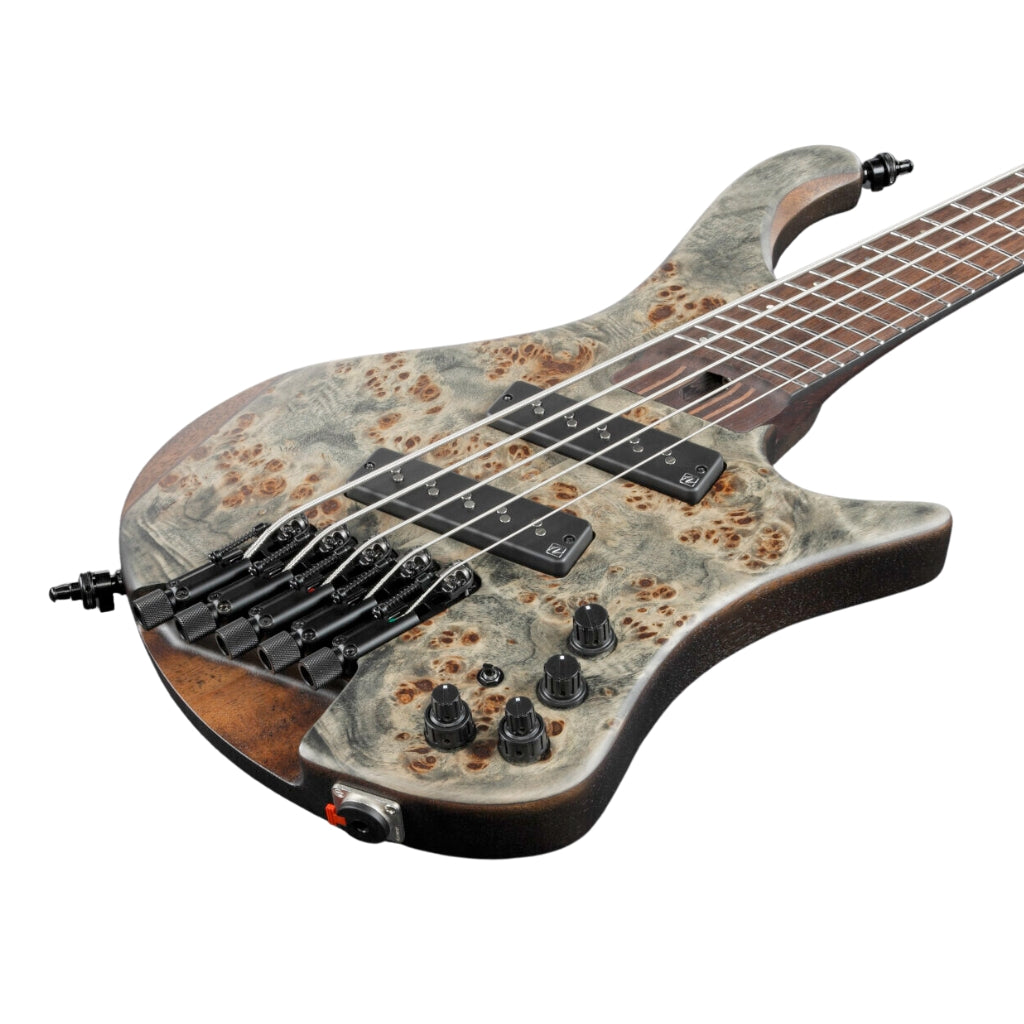 Ibanez - EHB1505MS Electric Bass - Black Ice Flat