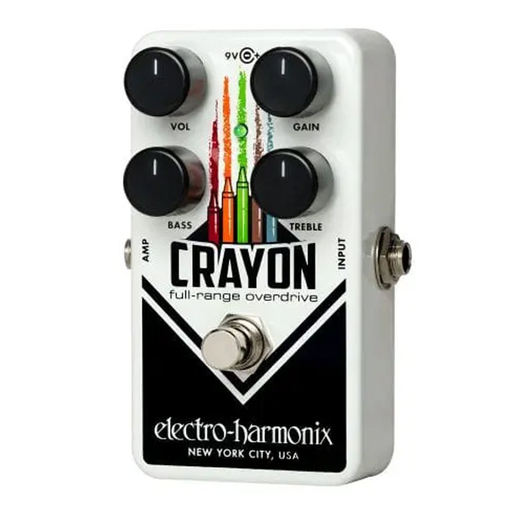 Electro Harmonix Crayon 69 Vertical Green Full Range Overdrive Effects Pedals Sky Music