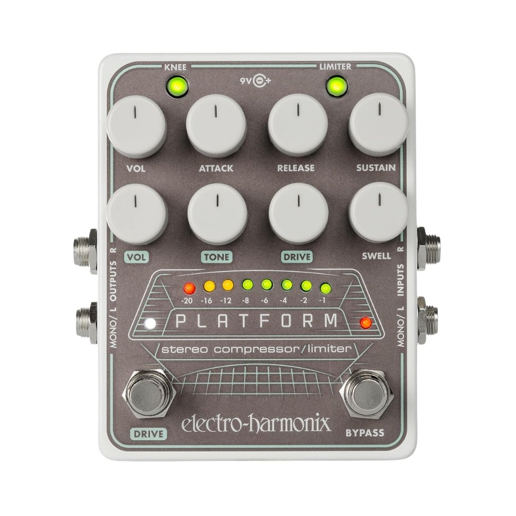 Electro Harmonix Platform Stereo Compressor/Limiter Pedal Effects Pedals Sky Music