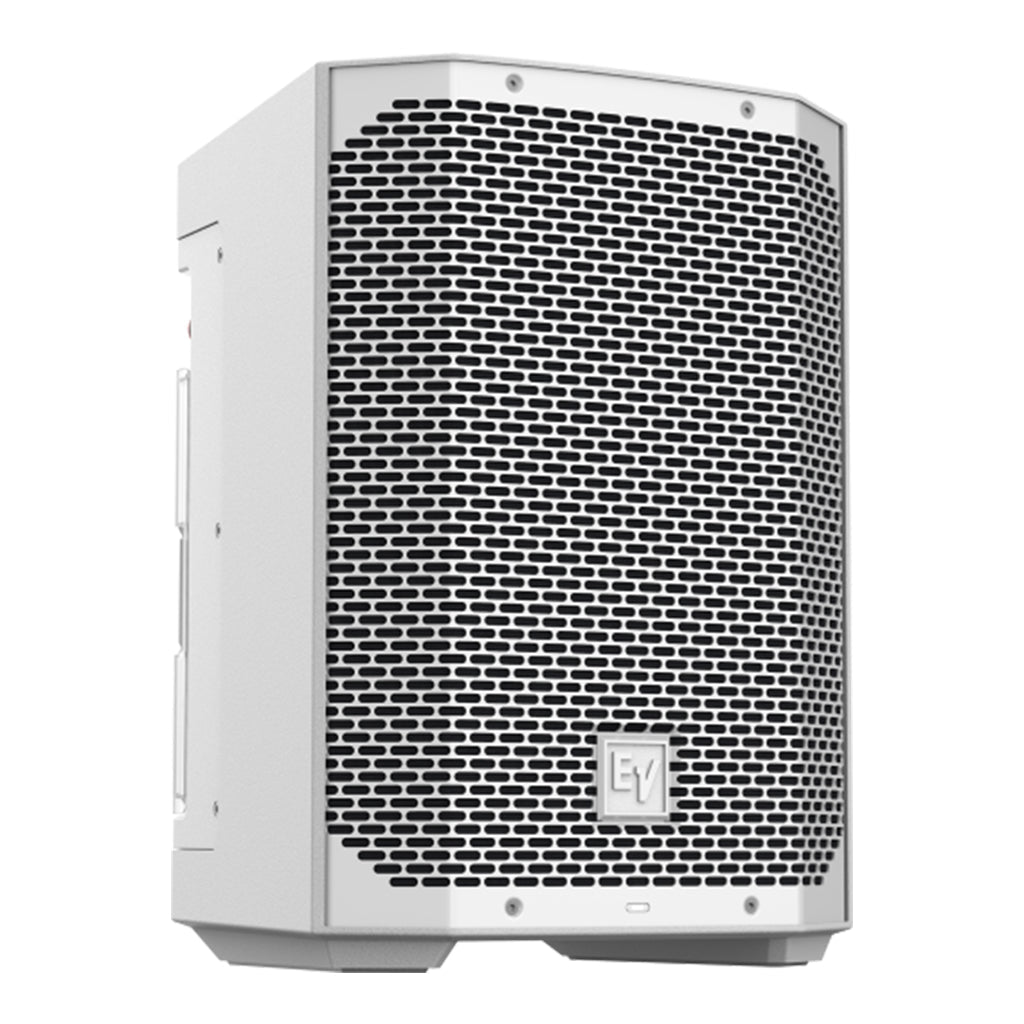 Electro Voice Everse 8 Weatherised Battery-Powered Loudspeaker with Bluetooth® Audio and Control in White PA Speakers Sky Music