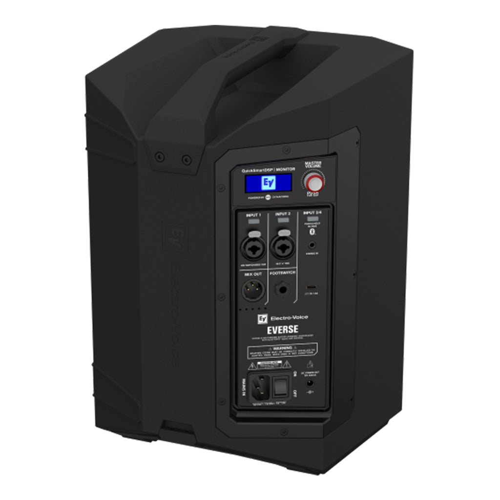 Electro Voice Everse 8 Weatherised Battery-Powered Loudspeaker with Bluetooth® audio and Control PA Systems & Speakers Sky Music