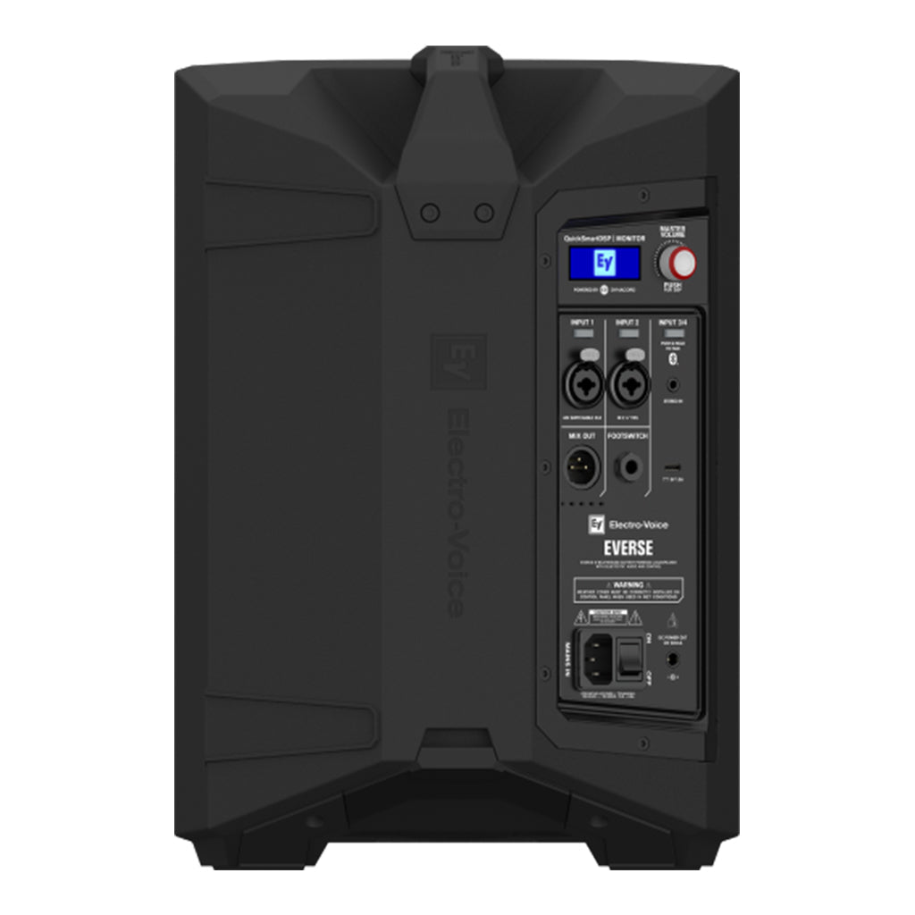 Electro Voice Everse 8 Weatherised Battery-Powered Loudspeaker with Bluetooth® audio and Control PA Systems & Speakers Sky Music