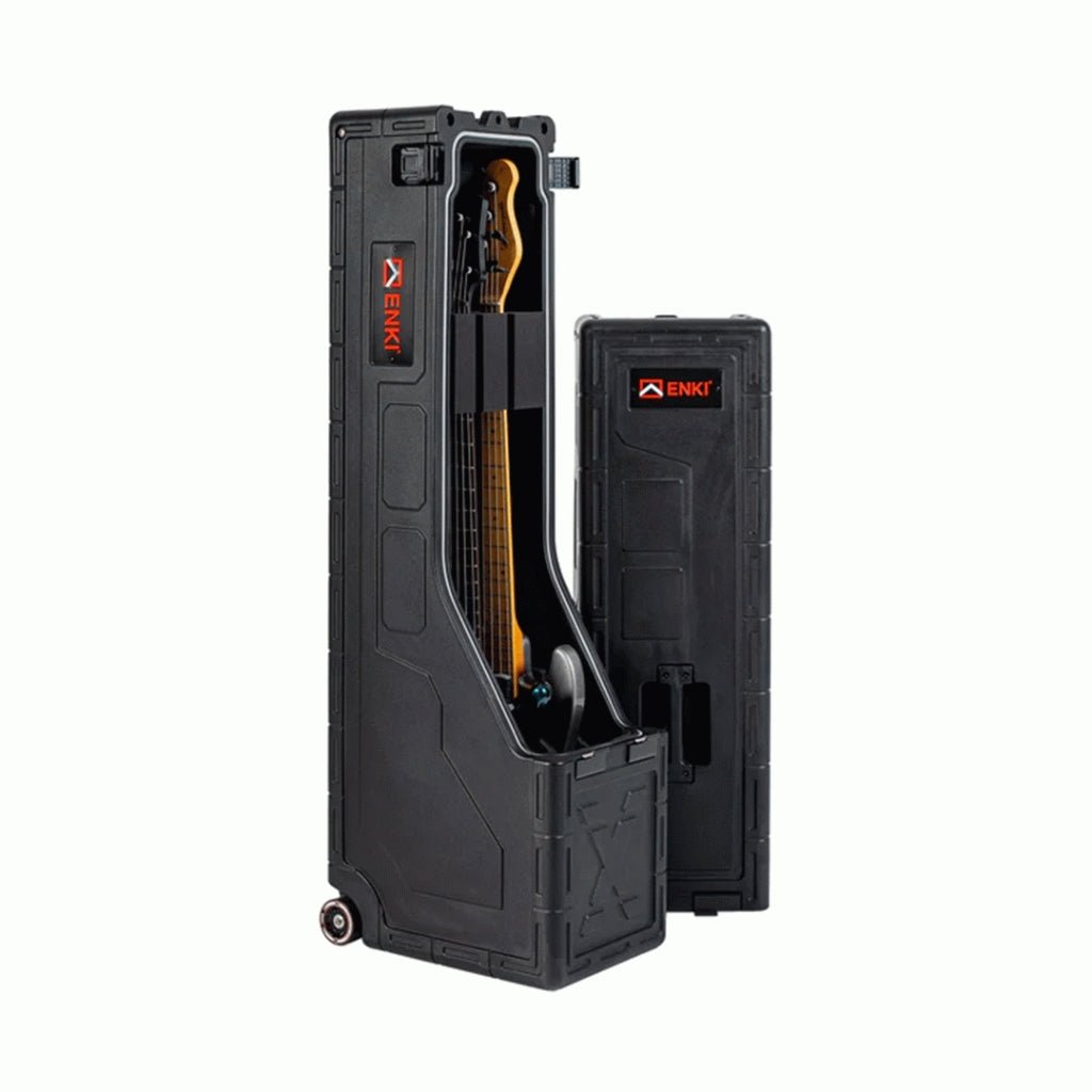 ENKI X2 Dual Bass Guitar Case Bass Guitar Cases & Gigbags Sky Music