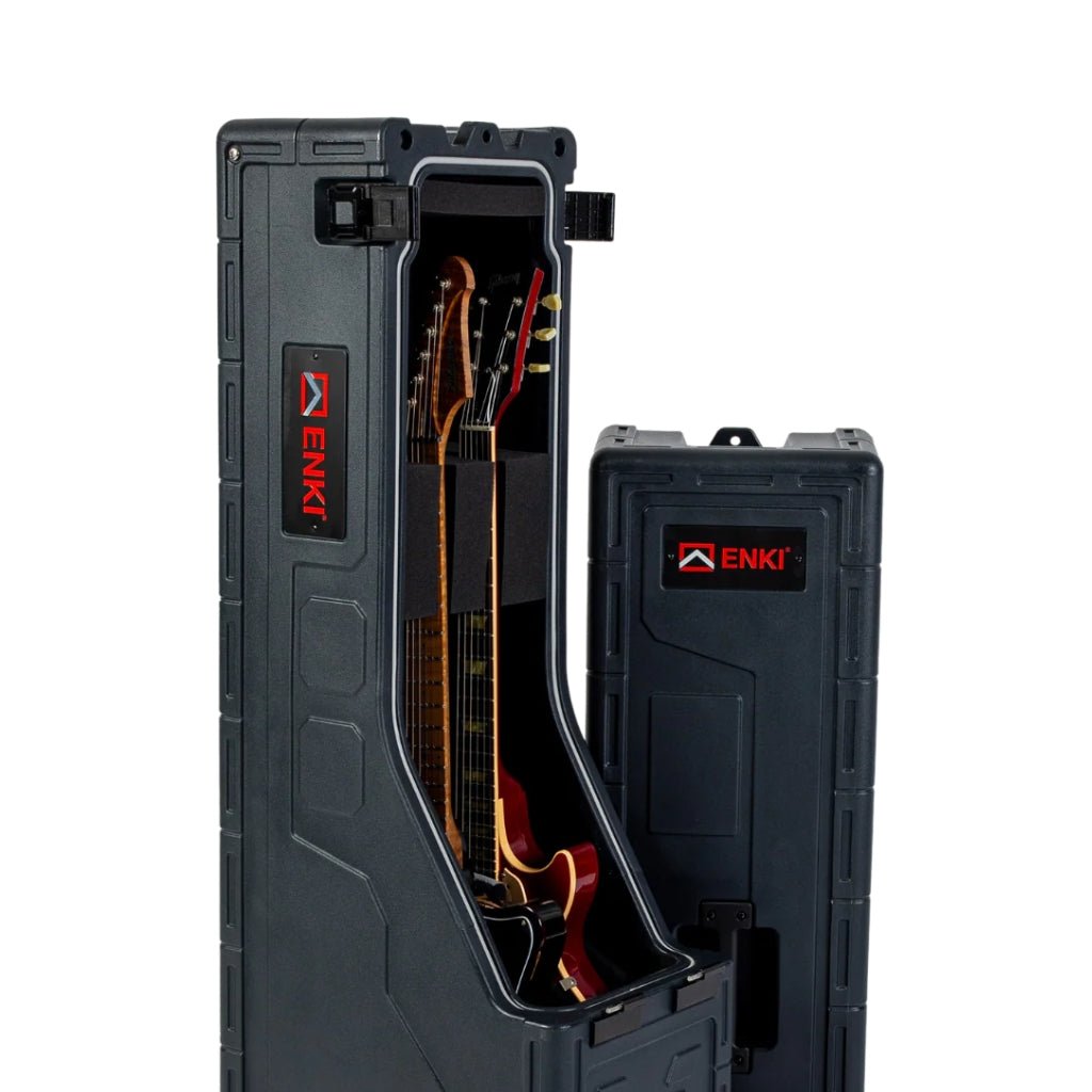 ENKI X2 Dual EX/V Guitar Case Electric Guitar Cases & Gigbags Sky Music
