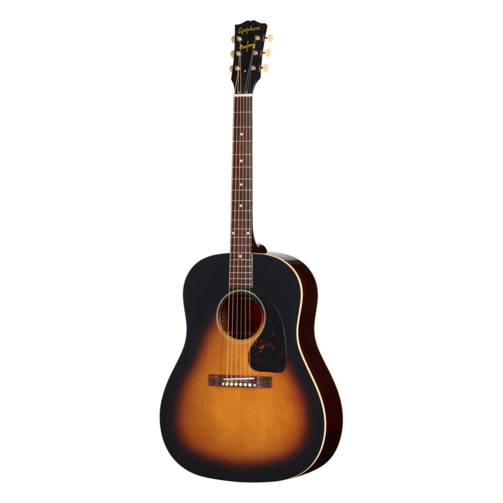 Epiphone 1942 Banner J-45 Reissue Acoustic-Electric Guitar - Vintage Sunburst Acoustic Guitars Sky Music