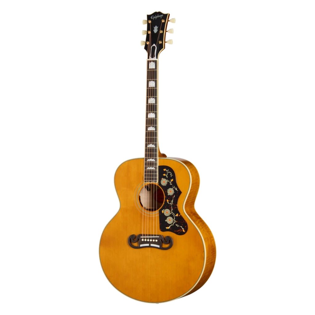 Epiphone 1957 SJ-200 Reissue Acoustic-Electric Guitar - Antique Natural Acoustic Guitars Sky Music