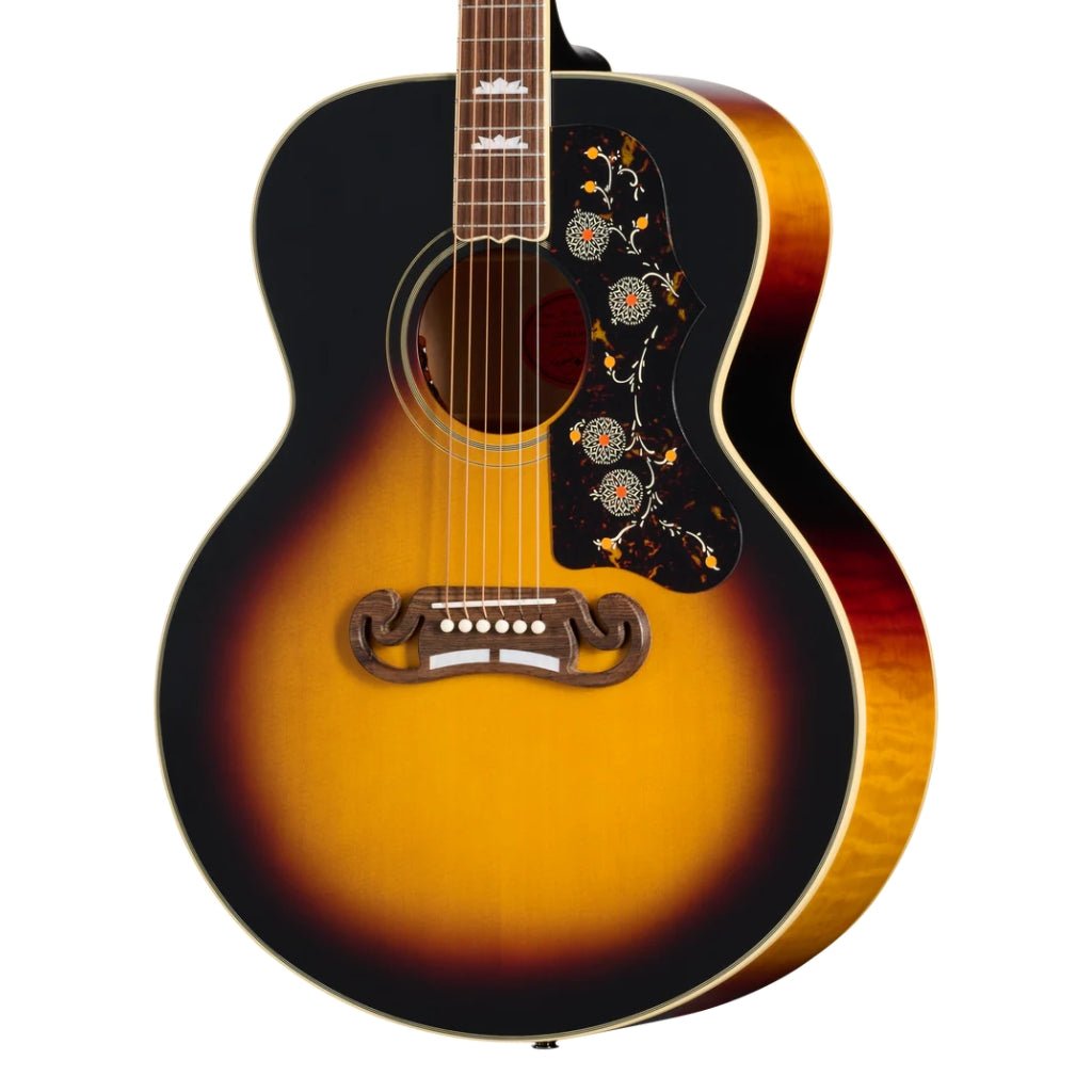 Epiphone 1957 SJ-200 Reissue Acoustic-Electric Guitar - Vintage Sunburst Acoustic Guitars Sky Music