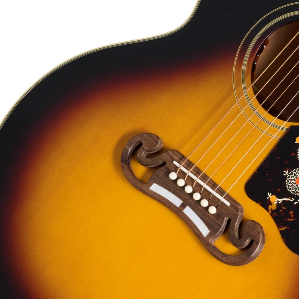 Epiphone 1957 SJ-200 Reissue Acoustic-Electric Guitar - Vintage Sunburst Acoustic Guitars Sky Music