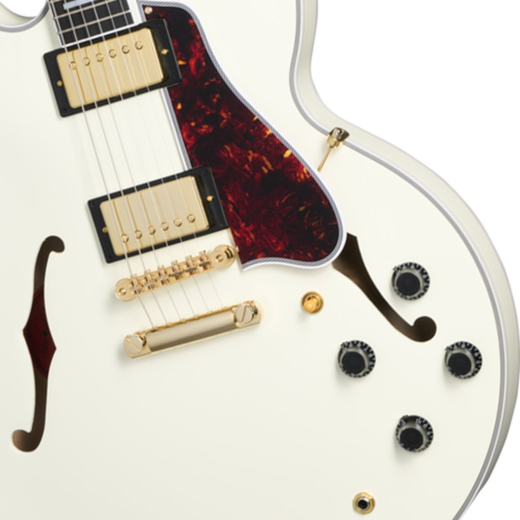 Epiphone 1959 ES355 Classic White with Hardcase Electric Guitars Sky Music