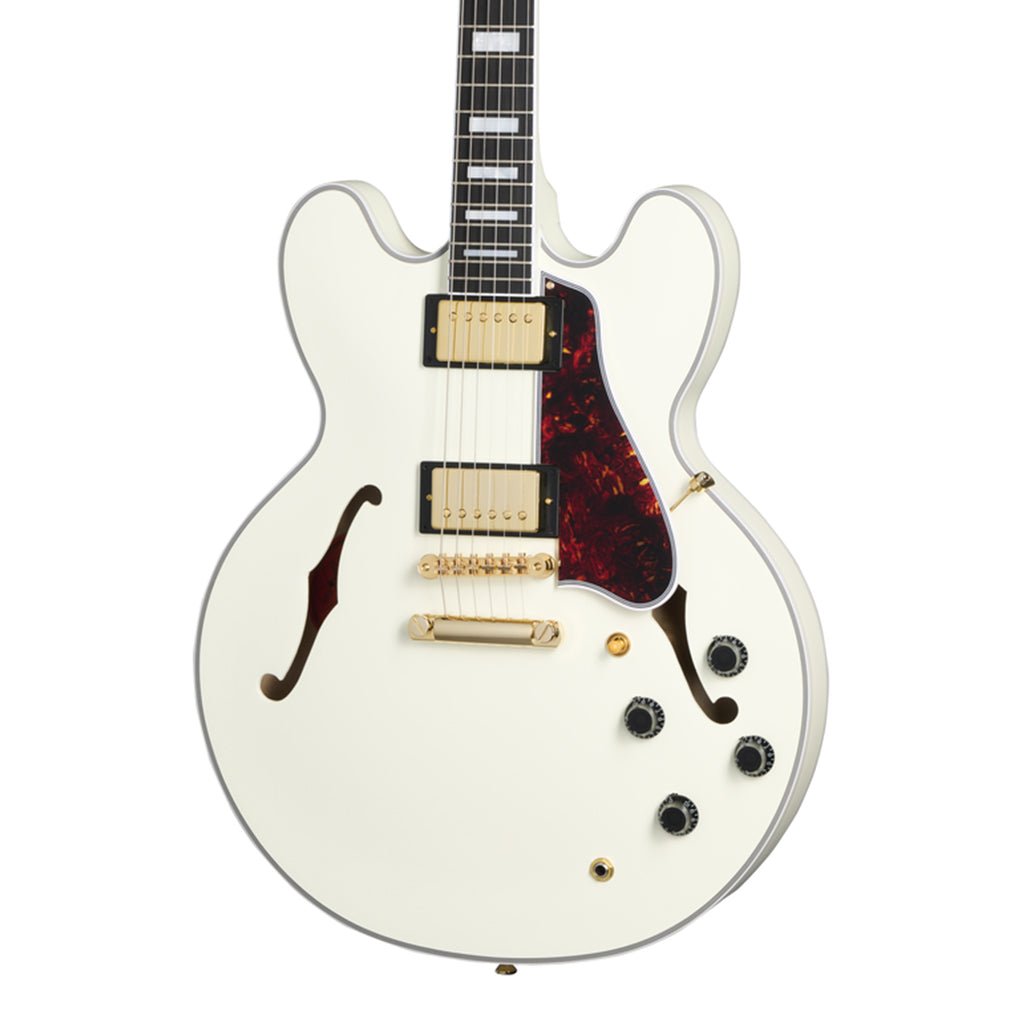 Epiphone 1959 ES355 Classic White with Hardcase Electric Guitars Sky Music