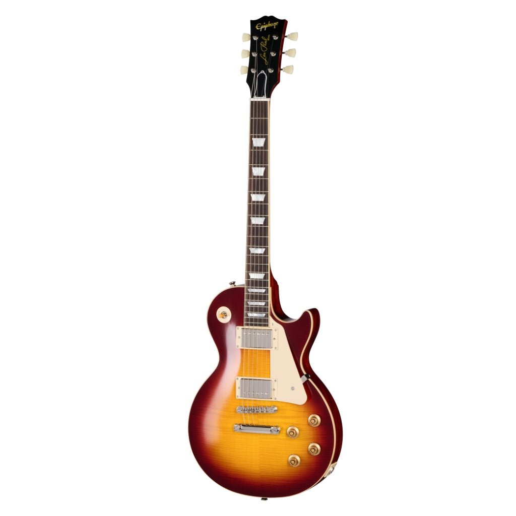 Epiphone 1959 Les Paul Standard Reissue Electric Guitar - Deep Cherry Sunburst Electric Guitars Sky Music