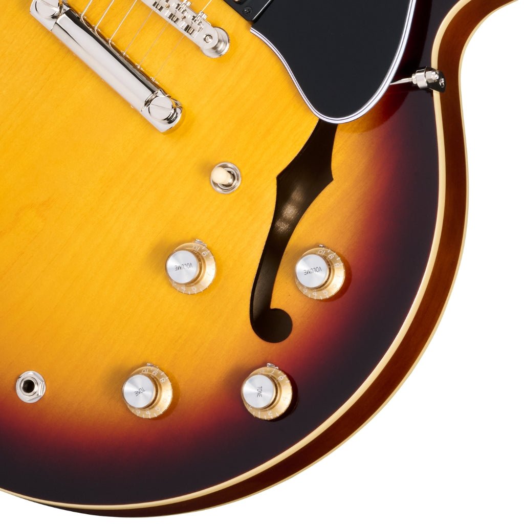 Epiphone 1962 ES-335 Reissue Semi-hollow Electric Guitar - Vintage Burst Electric Guitars Sky Music