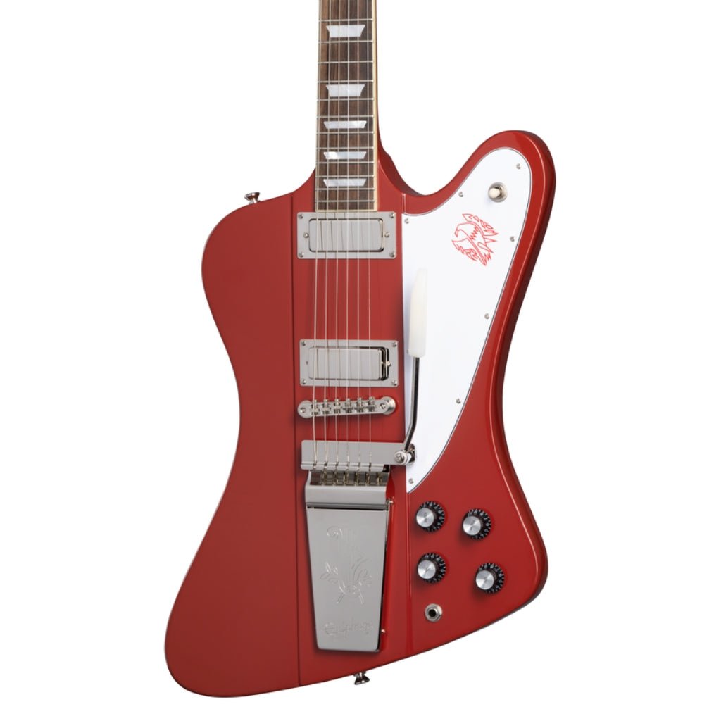 Epiphone 1963 Firebird V Maestro In Case Ember Red Electric Guitars Sky Music