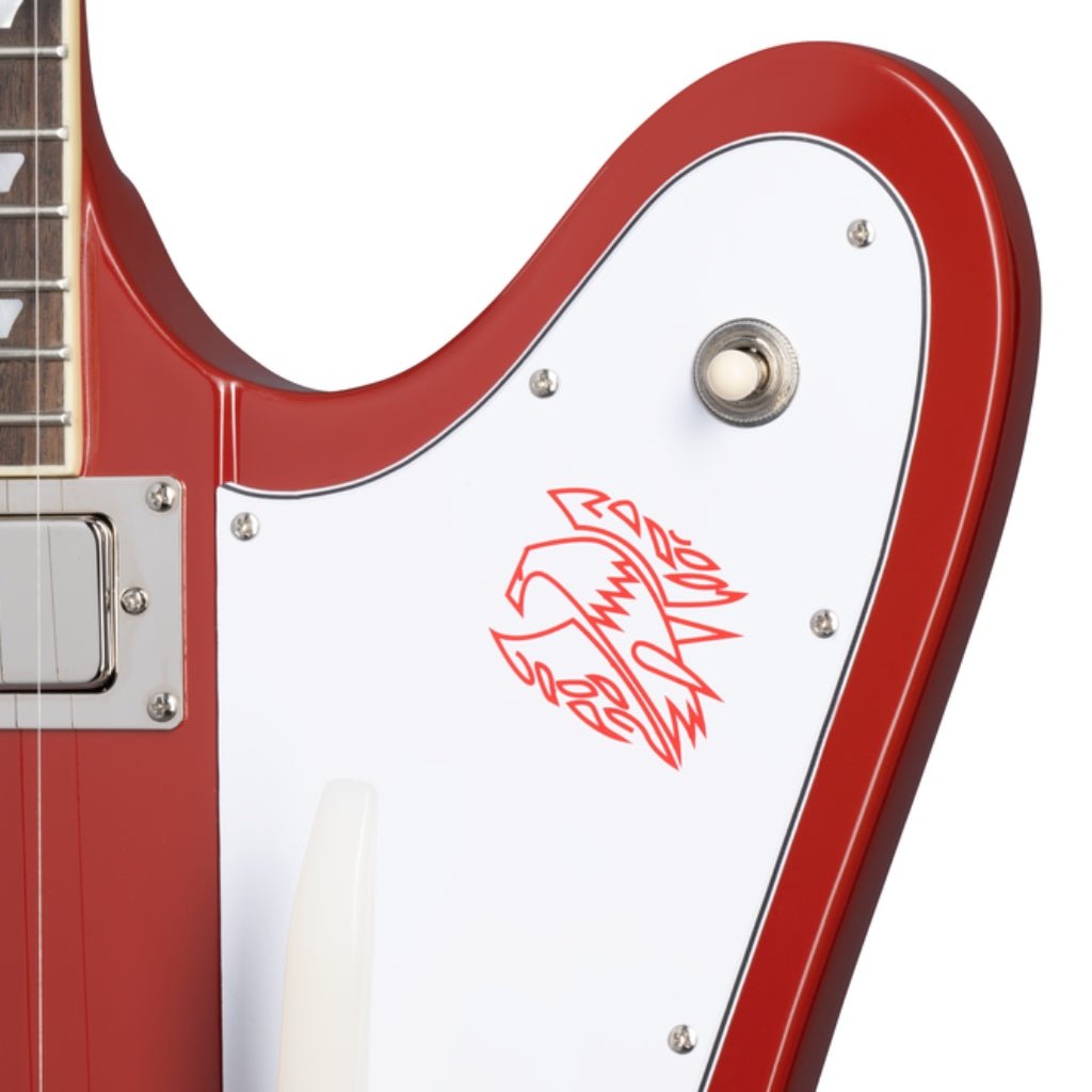 Epiphone 1963 Firebird V Maestro In Case Ember Red Electric Guitars Sky Music