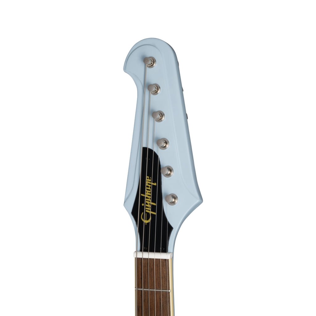 Epiphone 1963 Firebird V Maestro In Case Frost Blue Electric Guitars Sky Music