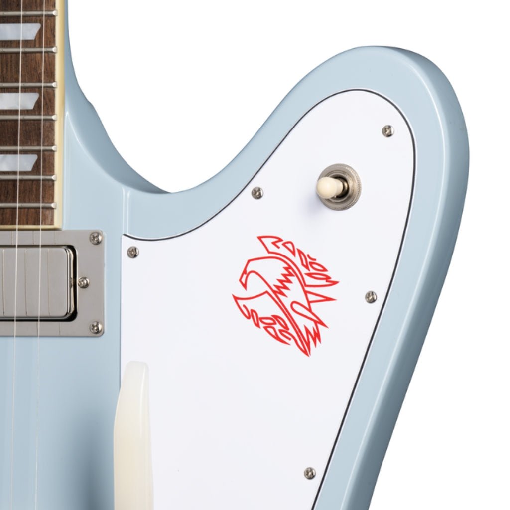 Epiphone 1963 Firebird V Maestro In Case Frost Blue Electric Guitars Sky Music