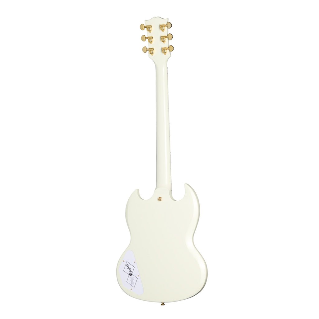 Epiphone 63 Les Paul SG Custom Maestro White with Hardcase Electric Guitars Sky Music