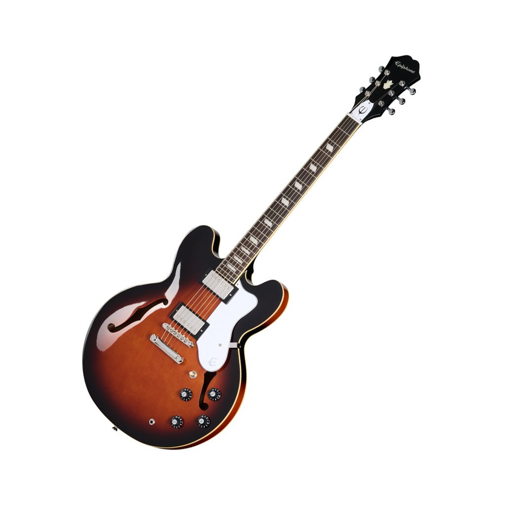 Epiphone Bonehead Riviera - Dark Tobacco Burst Electric Guitars Sky Music