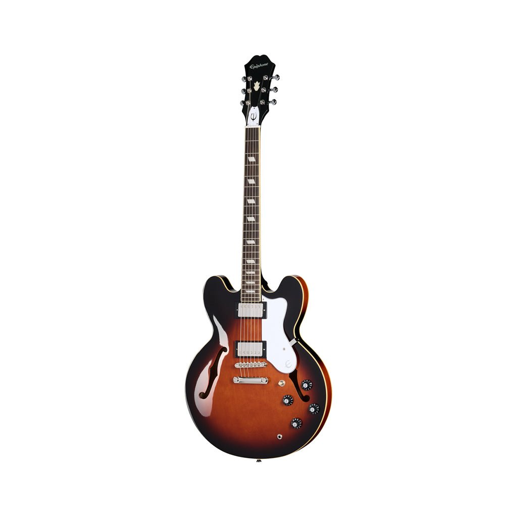 Epiphone Bonehead Riviera - Dark Tobacco Burst Electric Guitars Sky Music