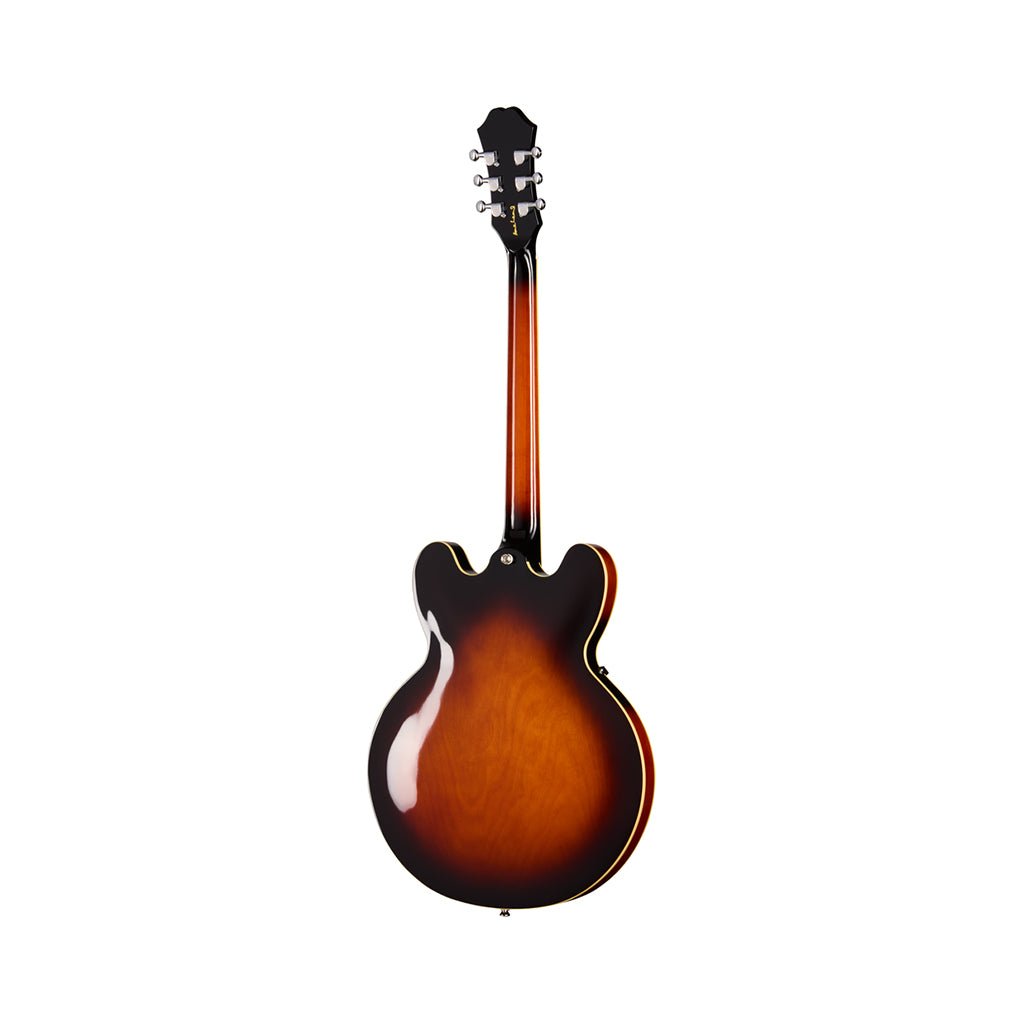 Epiphone Bonehead Riviera Left Handed - Dark Tobacco Burst Electric Guitars Sky Music