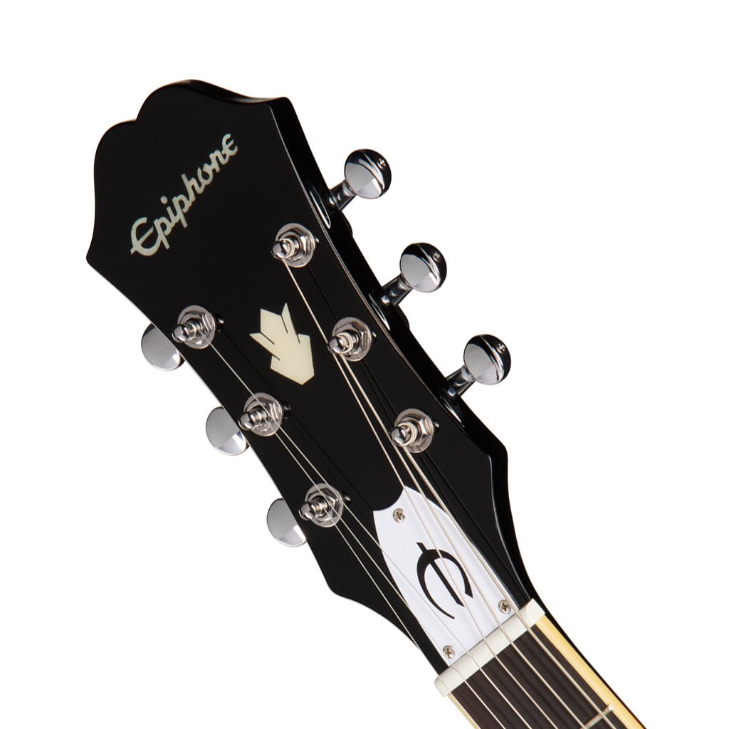Epiphone Bonehead Riviera Left Handed - Dark Tobacco Burst Electric Guitars Sky Music