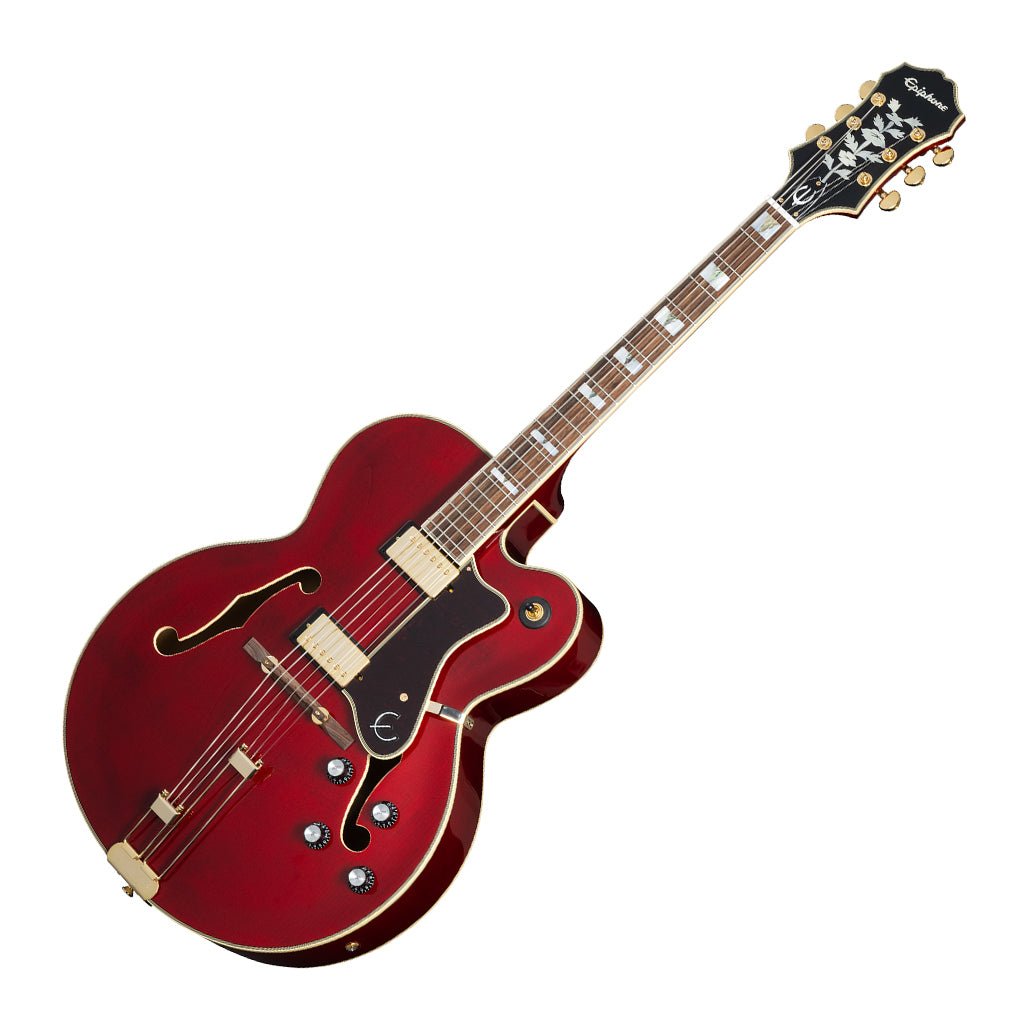 Epiphone Broadway Rosewood Fingerboard Electric Guitar - Wine Red Electric Guitars Sky Music