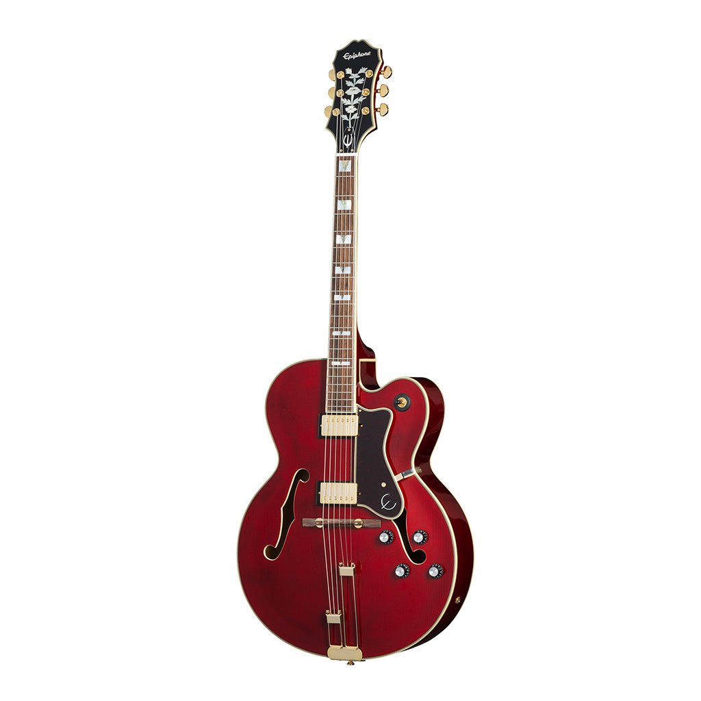Epiphone Broadway Rosewood Fingerboard Electric Guitar - Wine Red Electric Guitars Sky Music