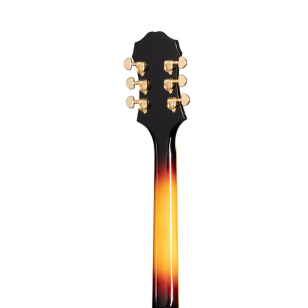 Epiphone Broadway Rosewood Left-handed Hollowbody Electric Guitar - Vintage Sunburst Electric Guitars Sky Music