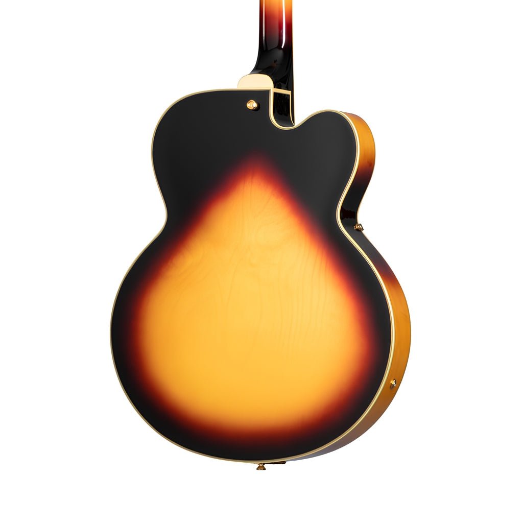 Epiphone Broadway Rosewood Left-handed Hollowbody Electric Guitar - Vintage Sunburst Electric Guitars Sky Music
