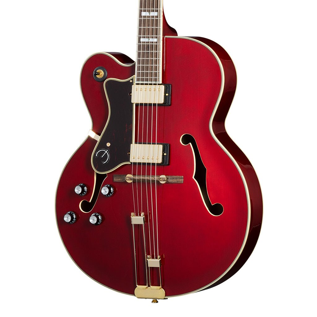 Epiphone Broadway Rosewood Left-handed Hollowbody Electric Guitar - Wine Red Electric Guitars Sky Music