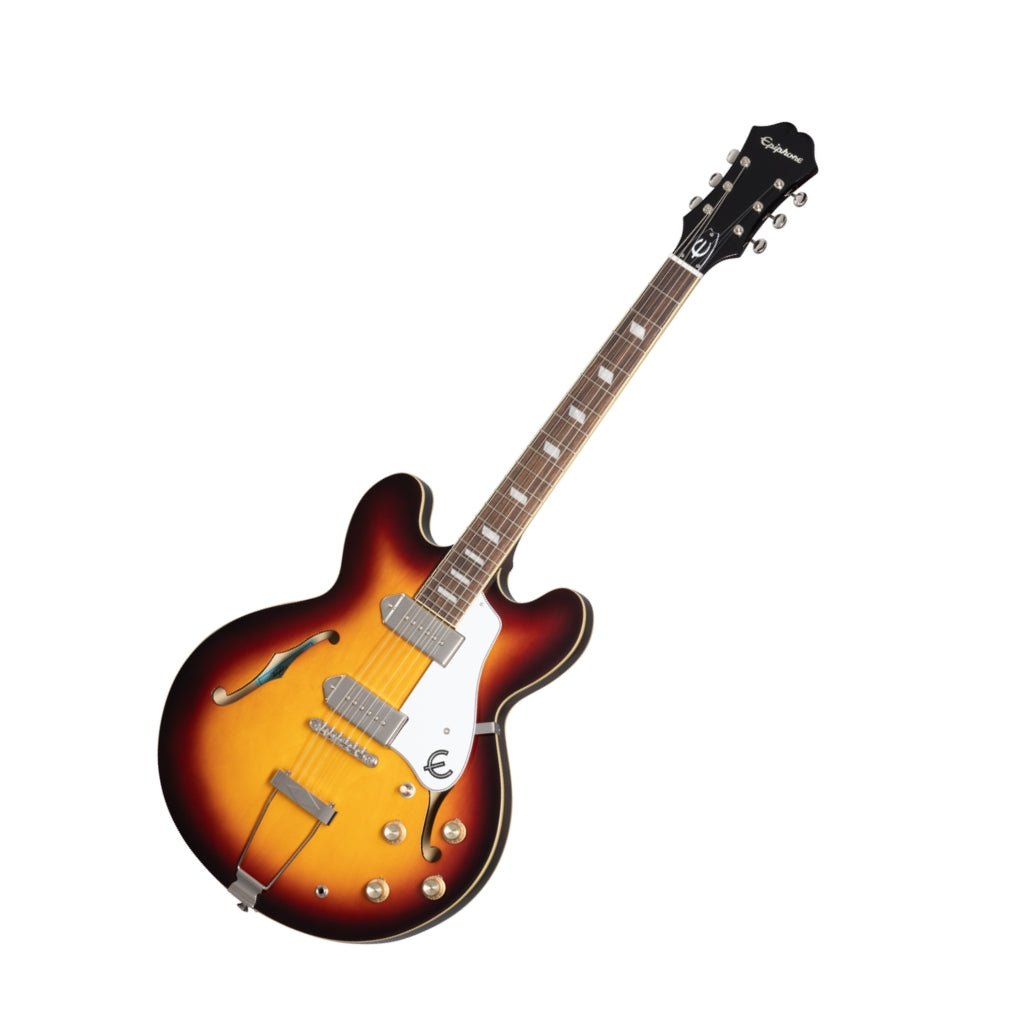 Epiphone Casino Rosewood Fingerboard Hollowbody Electric Guitar - Vintage Sunburst Electric Guitars Sky Music