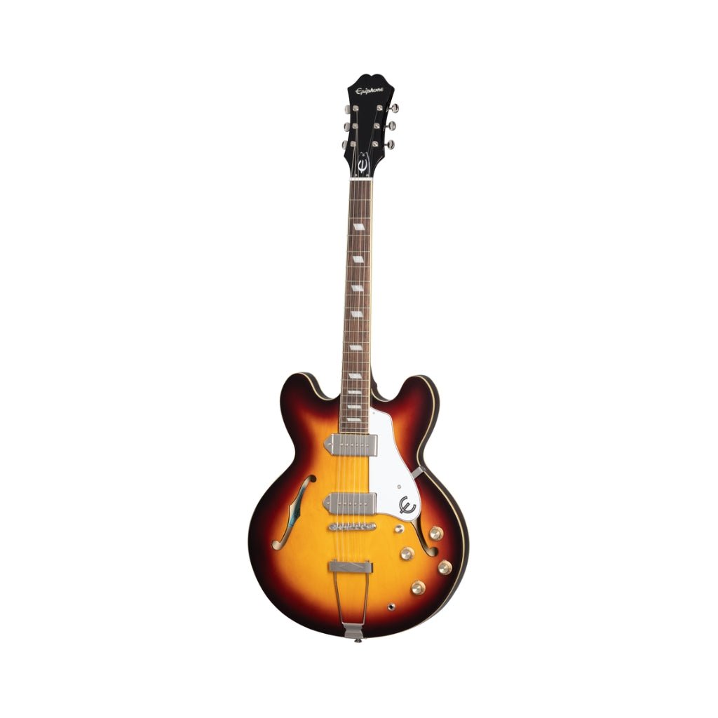 Epiphone Casino Rosewood Fingerboard Hollowbody Electric Guitar - Vintage Sunburst Electric Guitars Sky Music