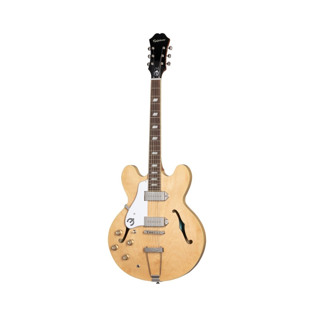 Epiphone Casino Rosewood Left Handed Hollowbody Electric Guitar - Natural Electric Guitars Sky Music