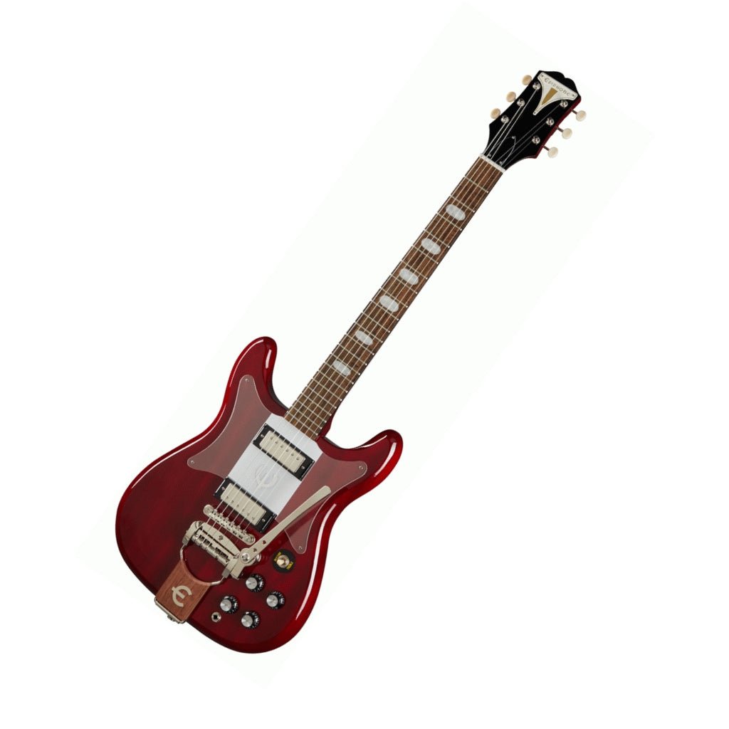 Epiphone Cretswood Custom Tremotone Rosewood Electric Guitar - Cherry Electric Guitars Sky Music