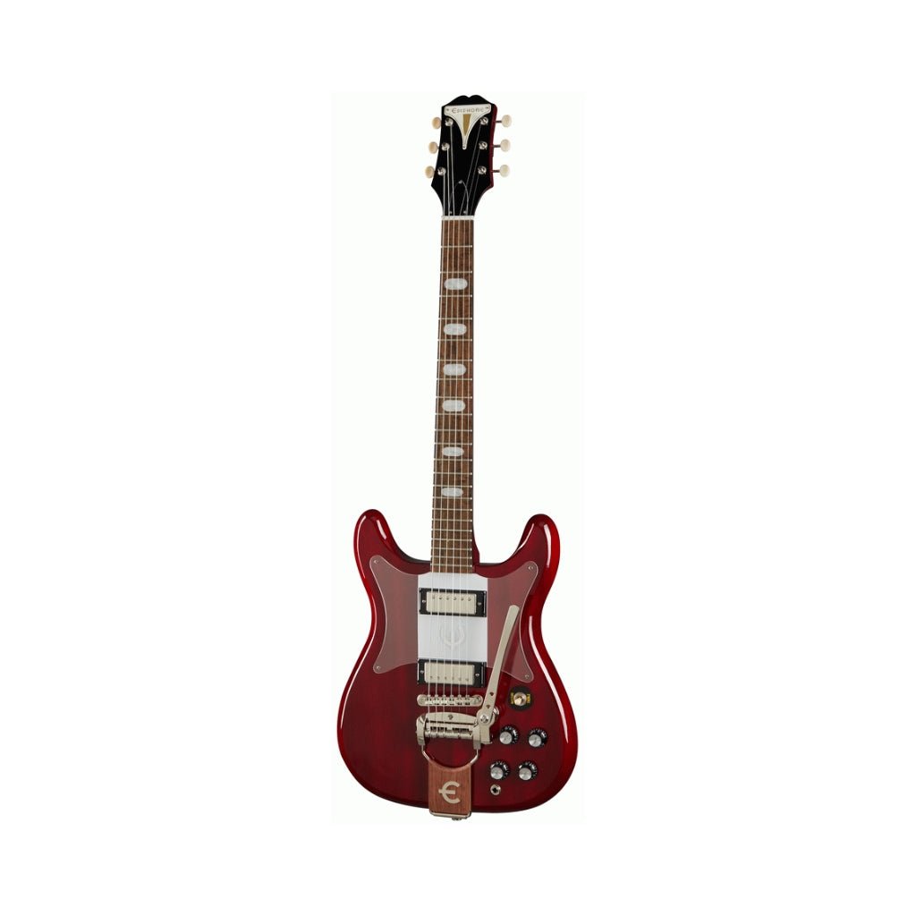 Epiphone Cretswood Custom Tremotone Rosewood Electric Guitar - Cherry Electric Guitars Sky Music