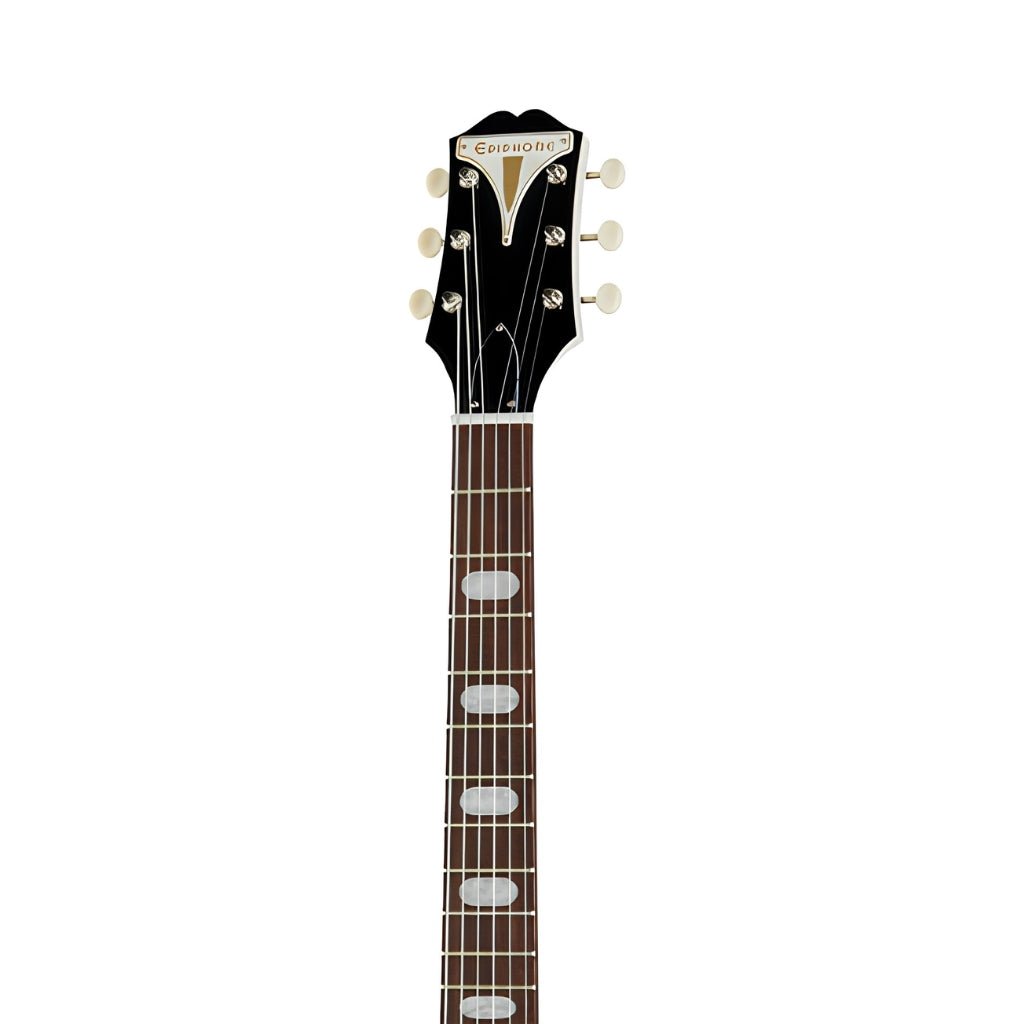 Epiphone Cretswood Custom Tremotone Rosewood Electric Guitar - Polaris White Electric Guitars Sky Music
