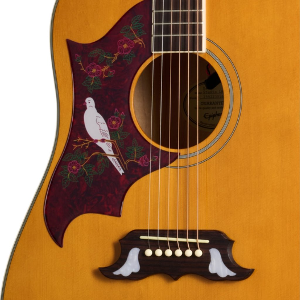 Epiphone Dove Studio Left Handed - Natural Acoustic Guitars Sky Music