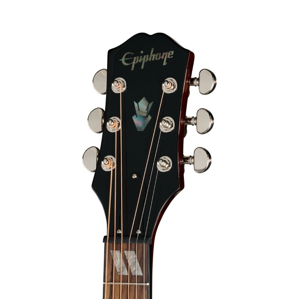 Epiphone Eric Church Hummingbird Dark Acoustic Guitar - Cobra Burst Acoustic Guitars Sky Music
