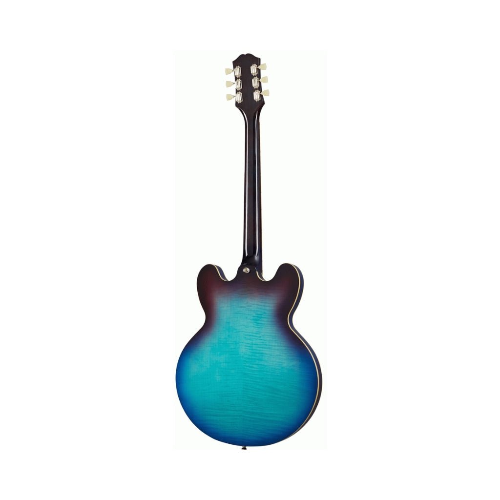 Epiphone ES-335 Figured Semi-Hollow Electric Guitar - Blueberry Burst Electric Guitars Sky Music