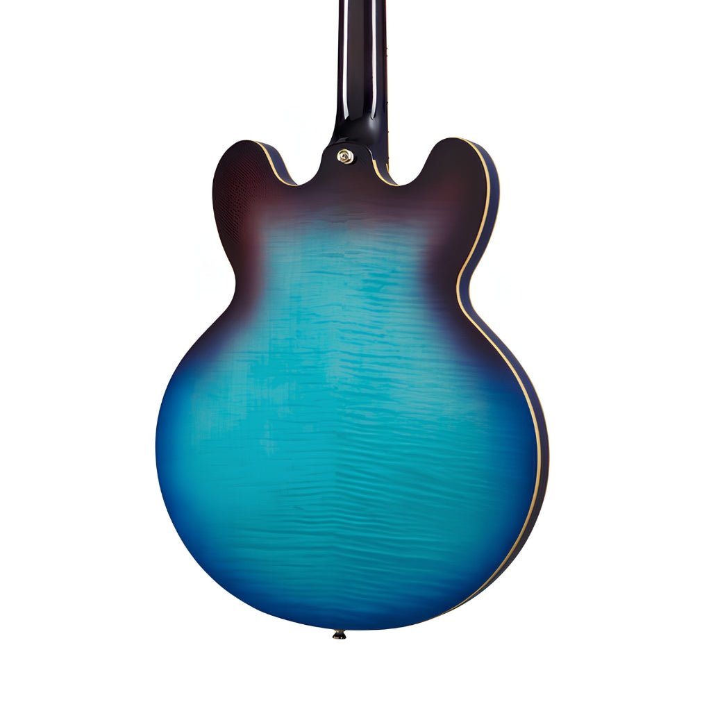 Epiphone ES-335 Figured Semi-Hollow Electric Guitar - Blueberry Burst Electric Guitars Sky Music