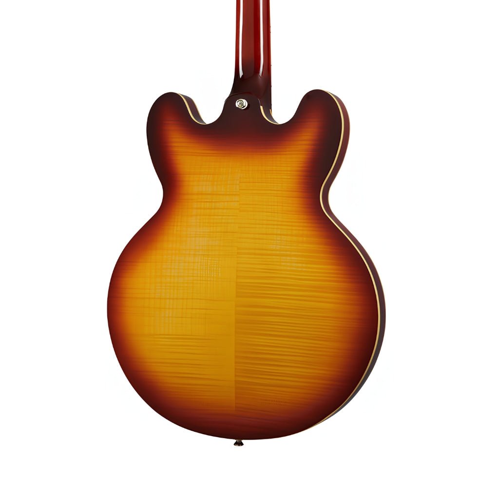 Epiphone ES-335 Figured Semi-Hollow Electric Guitar - Raspberry Tea Burst Electric Guitars Sky Music
