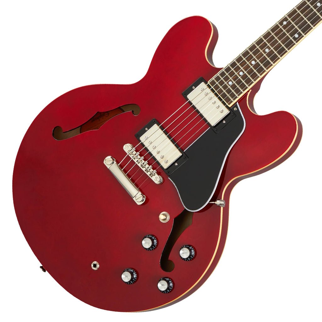 Epiphone ES-335 Rosewood Semi-Hollow Electric Guitar - Cherry Electric Guitars Sky Music