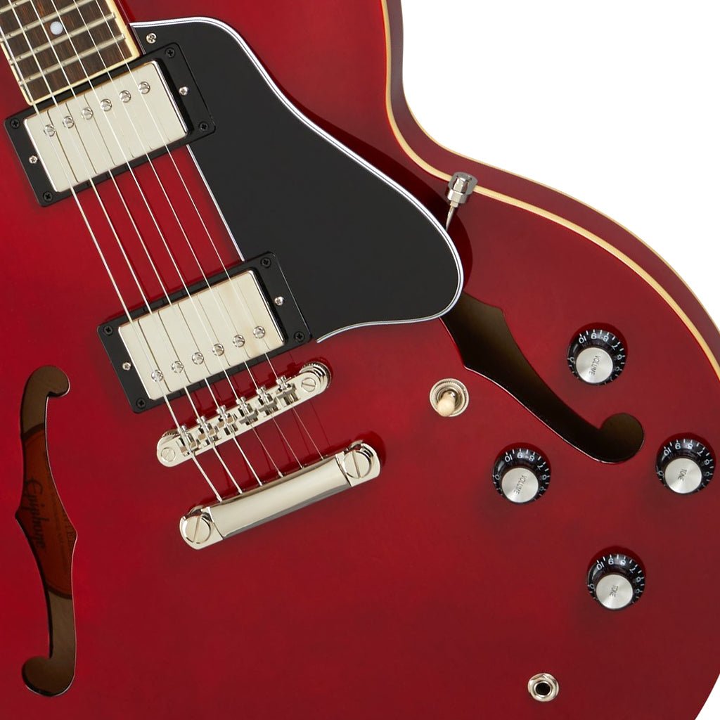 Epiphone ES-335 Rosewood Semi-Hollow Electric Guitar - Cherry Electric Guitars Sky Music